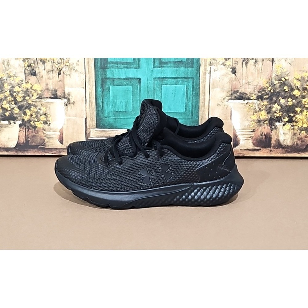 Under Armour Charged Rogue 3 Trainers US 9.5 3024888-003 Triple Black